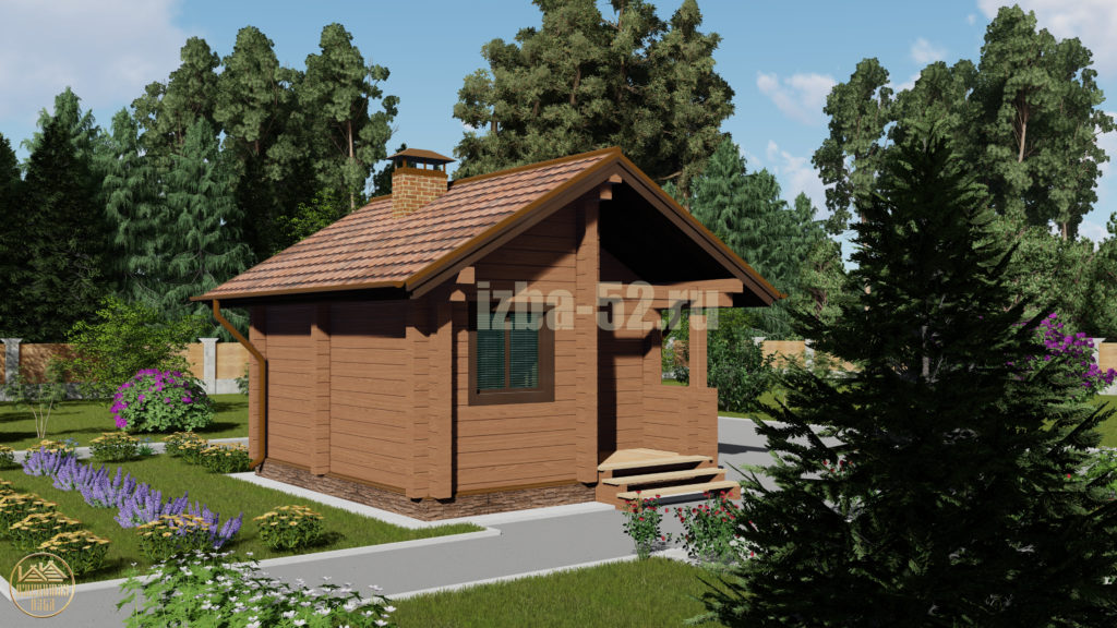 Banya iz kleenogo brusa 010 1 scaled