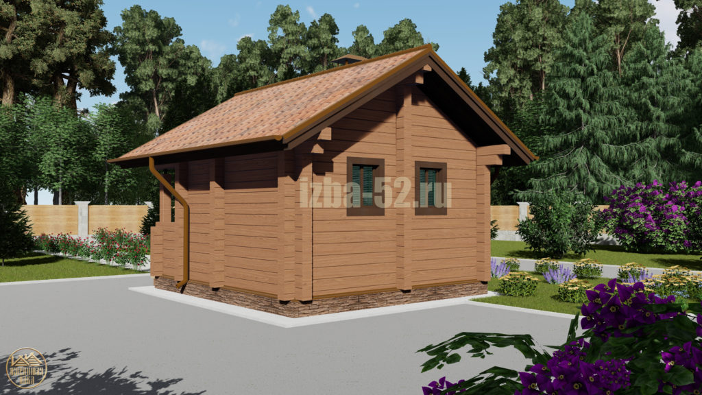 Banya iz kleenogo brusa 010 3 scaled