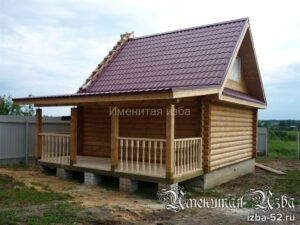 p1000676 Баня из дерева - Именитая Изба - izba-52.ru