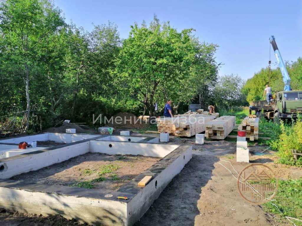 photo 2024 01 25 17 30 19 Фундамент - Именитая изба - izba-52.ru