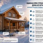 Ошибки при строительстве дома из бруса